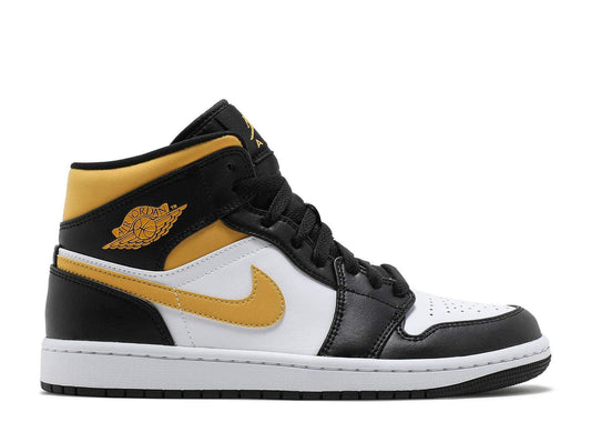 Air Jordan 1 Mid ¡®Black University Gold¡¯ Revered Footwear