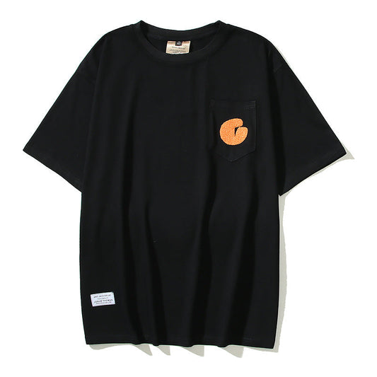Gallery Dept T Shirts American High Street Gallery Vintage Men and Women Loose Short Sleeved T-shirt