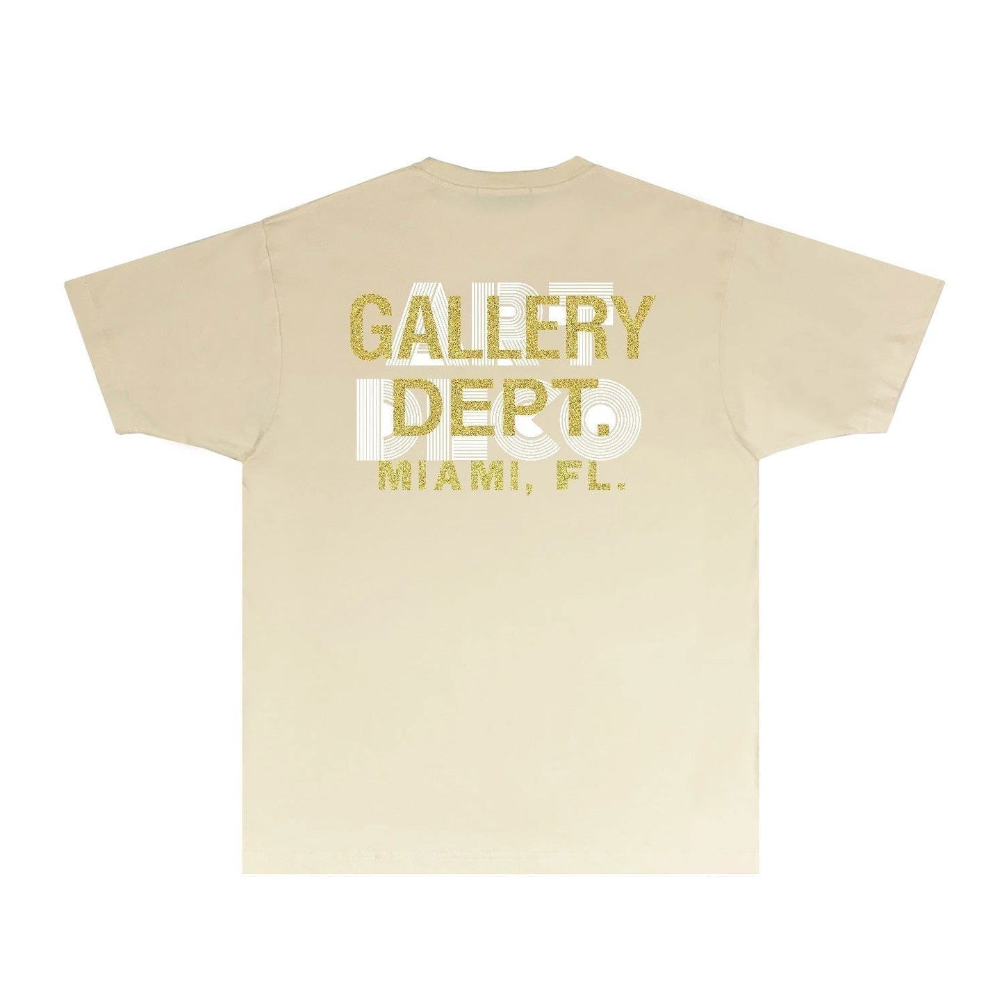 Gallery Dept T Shirt Retro Printed Loose Short-Sleeved Shirt (part2)