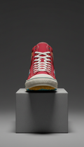 Signal Red limited-edition high-top